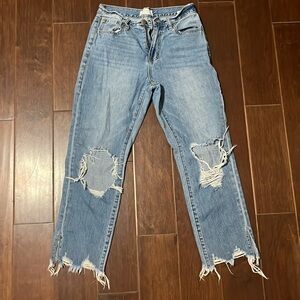 Mom style jeans